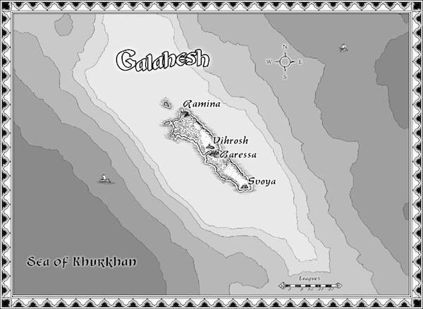 map of Galahesh