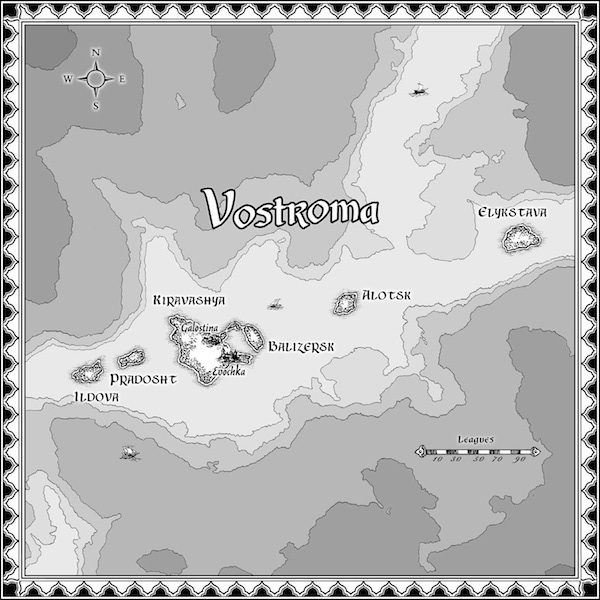 map of Vostroma