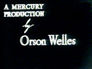 A Mercury Production by Orson Welles