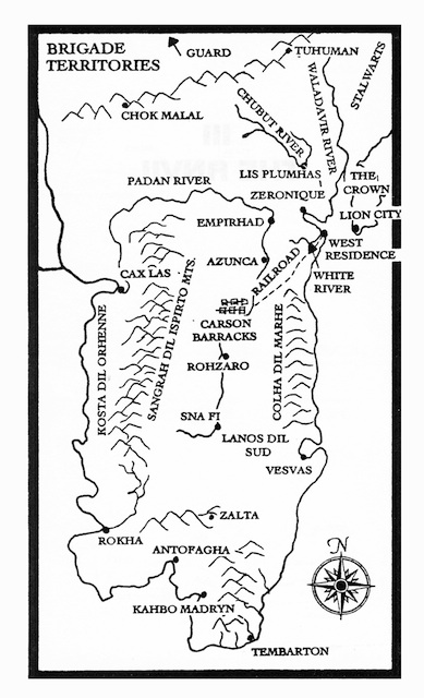 Brigade Territories map