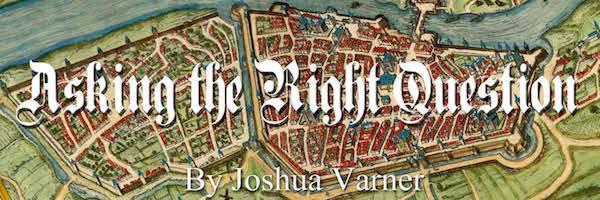 Asking the Right Question banner