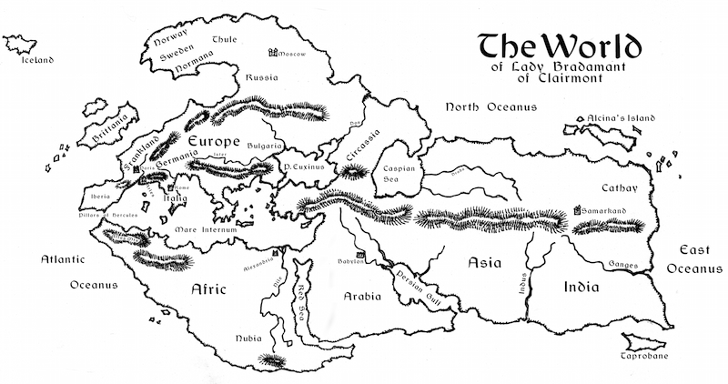 The World of Lady Bradamant of Clairmont