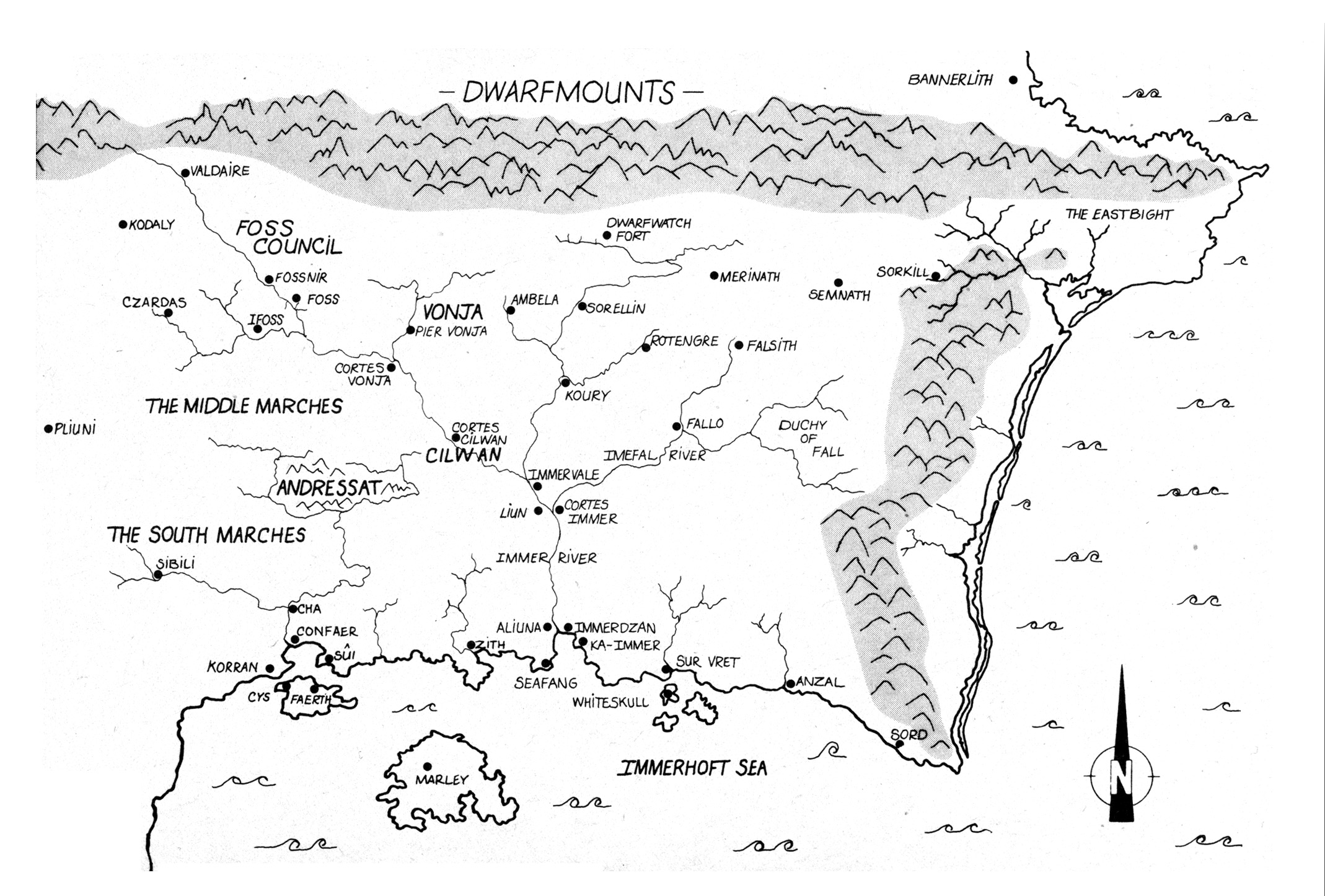 Dwarfmounts Map