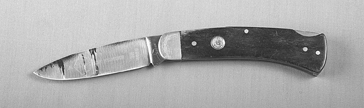Standard folder, 7¾ inches overall length. HRC617