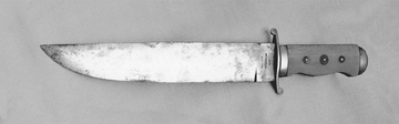 A historic Bowie knife, 16 inches overall length. From <i>The Antique Bowie Knife Book</i>, Norm Flayderman collection