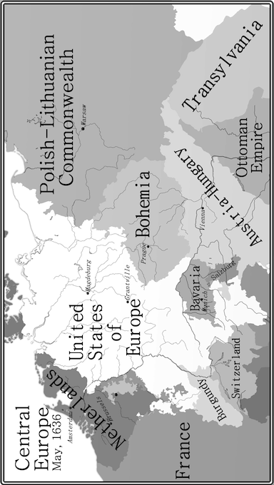 Central Europe in May 1636