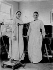 Marie and Irène Curie