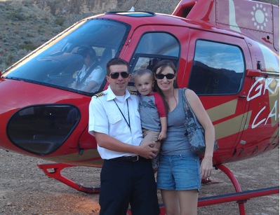 Ken, Becky and Kaunner Sullivan