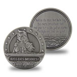 USS Des Moines Challenge Coin